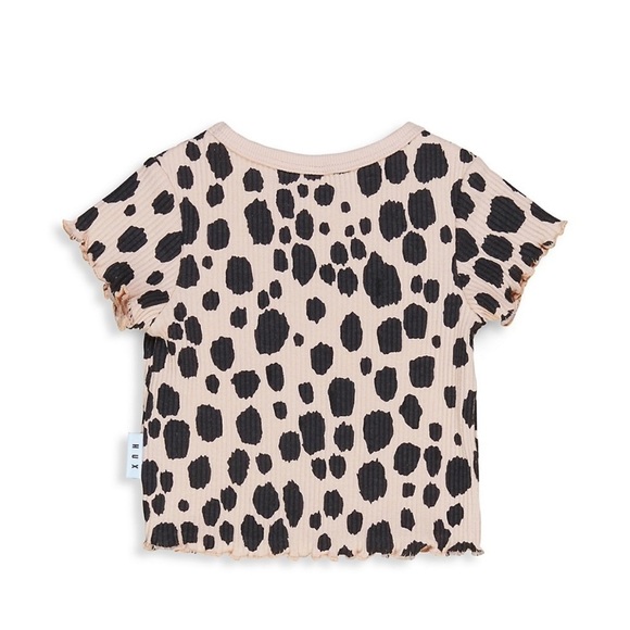 Hux Staycation Ocelot Rib Knit Shirt - Picture 3 of 8